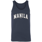 Manila Arch White CP Unisex Cotton Tank Top
